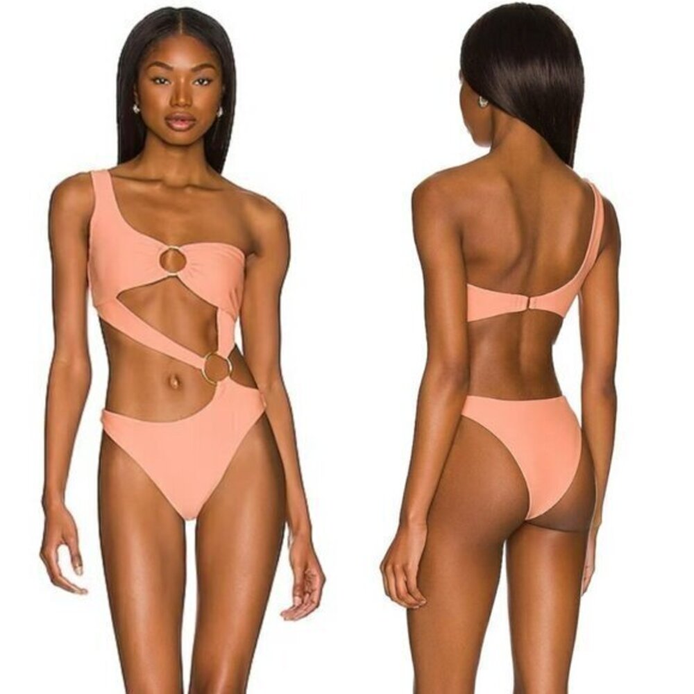 *Lovers and Friends Finer Things One Piece in Peach
